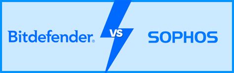 Bitdefender GravityZone vs. Sophos Intercept X .